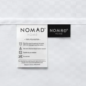 Nomad Home Plain Weave Essential Shower Curtain - Pindot