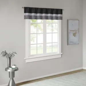 Madison Park Amherst Polyoni Pintuck Window Valance