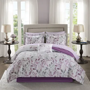 Madison Park Essentials Lafael Comforter Set with Cotton Bed Sheets