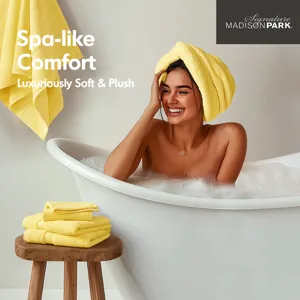 Madison Park Signature 800GSM 100% Cotton 8 Piece Towel Set