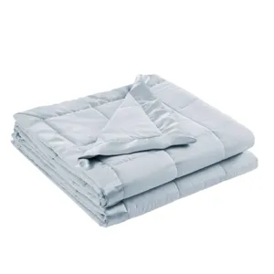 Madison Park Windom Lightweight Down Alternative Blanket with Satin Trim