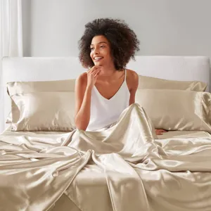 Madison Park Essentials Satin Luxury Sheet Set
