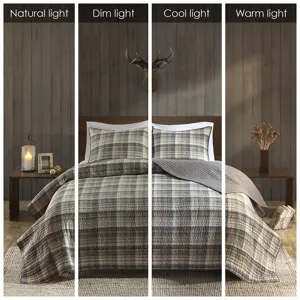 Woolrich Tasha 100% Cotton Oversized Quilt Mini Set