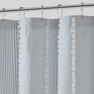 Harbor House Blue Anslee Shower Curtain