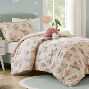Intelligent Design Gwen Mushroom Garden Comforter Set