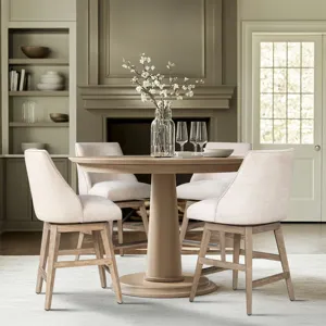 Winfield Swivel Counter Stool - Grey