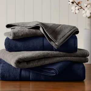 Madison Park Signature 800GSM 100% Cotton 8 Piece Towel Set