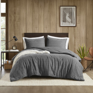Woolrich Mckenzie Cotton Twill Washed Comforter Set