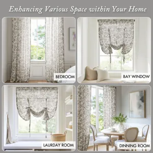 Madison Park Lana Floral Window Panel