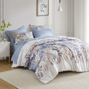 Madison Park Essentials Luna Floral Comforter Set with Bed Sheets