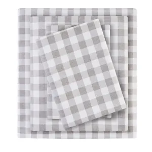 True North by Sleep Philosophy Cozy Cotton Flannel Printed Sheet Set