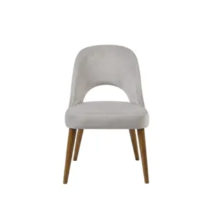 INK+IVY Nola Upholstered Dining Side Chairs with Cutout Back design (Set of 2)