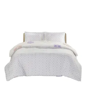 Urban Habitat Kids Gracie Floral Reversible Tufted Chenille Duvet Cover Set