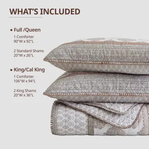 INK+IVY Surya Quilt Set