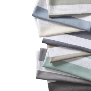 Madison Park Spa Waffle Shower Curtain with 3M Treatment