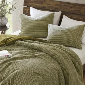 Woolrich Lyon Waffle Washed Comforter Set