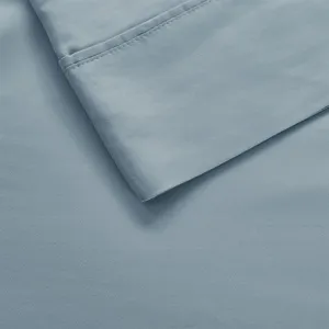 1000 Thread Count Full HeiQ Smart Temperature Cotton Blend 4 PC Sheet Set - Blue