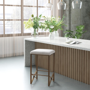 Marino Backless Upholstered Counter Stool 26