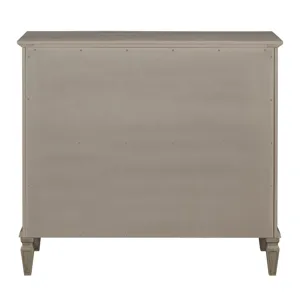 Victoria 4-drawer wood dresser (40\") - Reclaimed Grey