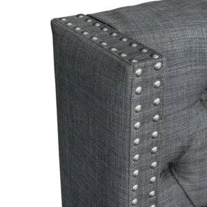 Amelia King - Dark Grey Woven
