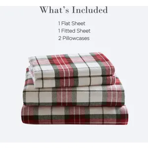Woolrich Cotton Flannel Sheet Set