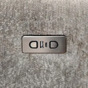 Ava Power Modern Recliner - Beige