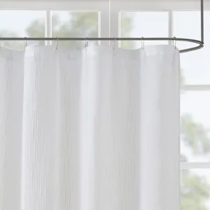 Madison Park Anna Sheer Shower Curtain