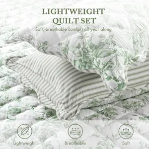 Madison Park Essentials Adele Quilt Set