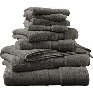 Madison Park Signature 800GSM 100% Cotton 8 Piece Towel Set
