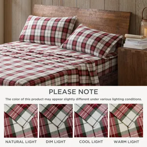 Woolrich Cotton Flannel Sheet Set
