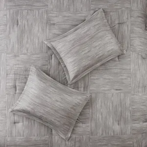 Madison Park Walter 7 Piece Printed Seersucker Comforter Set