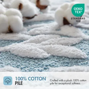 Madison Park Serene Cotton Tufted Bath Rug