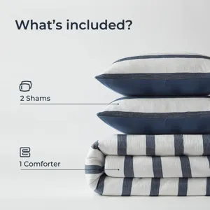Super Listing Merritt Yarn-dyed Striped Comforter