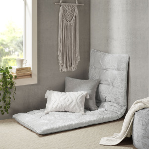 Intelligent Design Edelia Poly Chenille Lounge Floor Pillow Cushion