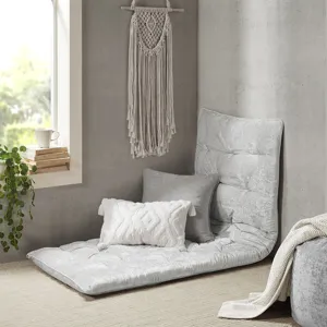 Intelligent Design Edelia Poly Chenille Lounge Floor Pillow Cushion