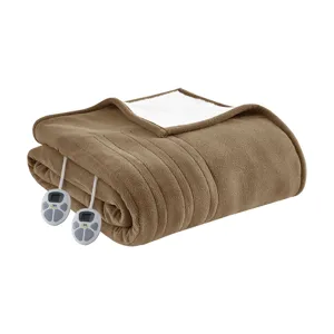 Serta Fleece to Sherpa Heated Blanket