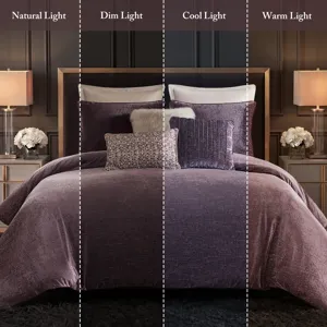 Madison Park Signature Sterling Embroidery Oversized Duvet Style Comforter Set