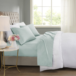 Beautyrest 600 Thread Count Cooling Cotton Blend 4 PC Sheet Set