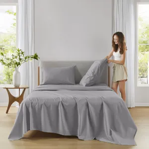 510 Design Cotton 144TC 100% Cotton Solid Sheet Set