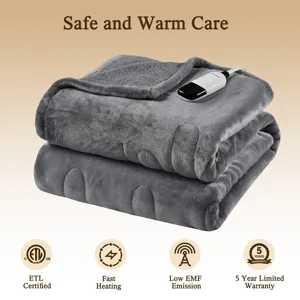 Beautyrest Heated Microlight to Berber Throw