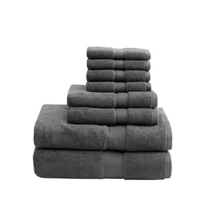 Madison Park Signature 800GSM 100% Cotton 8 Piece Towel Set