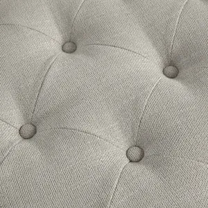Clara Accent Ottoman - Linen