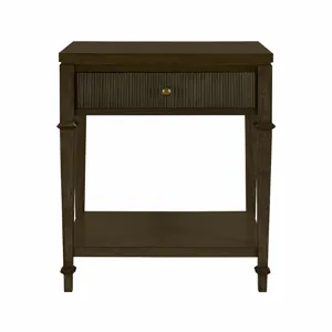 Kenna Nightstand - Dark Coffee