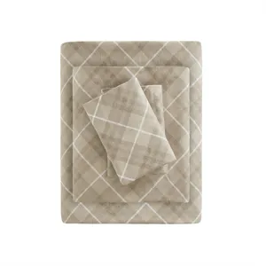 True North by Sleep Philosophy Cozy Cotton Flannel Printed Sheet Set