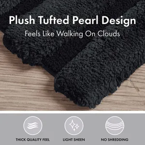 Madison Park Tufted Pearl Channel Rug