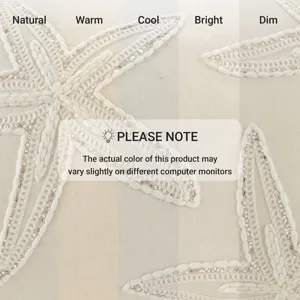 Harbor House Lily Starfish 1 Piece Cotton Pillow Cover - Linen