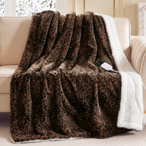 Beautyrest Heated Zuri Luxe Heated Throw