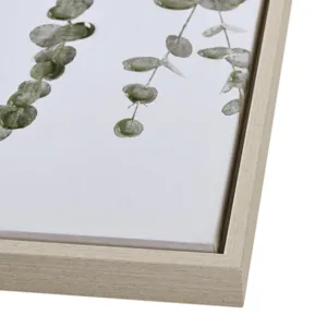 INK+IVY Botanical Waterfall Eucalyptus 2-piece Framed Canvas Wall Decor Set - Green