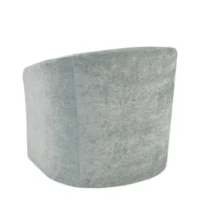 Amber Swivel Chair - Light Blue