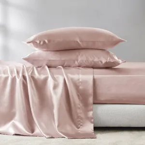 Madison Park Essentials Satin Luxury Sheet Set